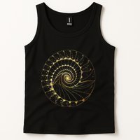 Fibonacci Spiral Ratio Mathematicians Sacred Geometry Tank Top