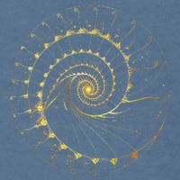 Fibonacci Spiral Ratio Mathematicians Sacred Geometry Garment-Dyed Sweatshirt