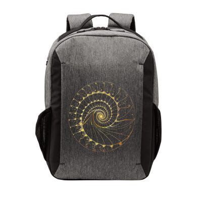 Fibonacci Spiral Ratio Mathematicians Sacred Geometry Vector Backpack