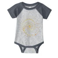 Fibonacci Spiral Ratio Mathematicians Sacred Geometry Infant Baby Jersey Bodysuit