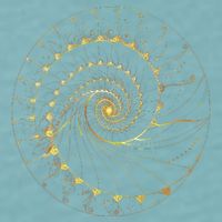 Fibonacci Spiral Ratio Mathematicians Sacred Geometry Sueded Cloud Jersey T-Shirt