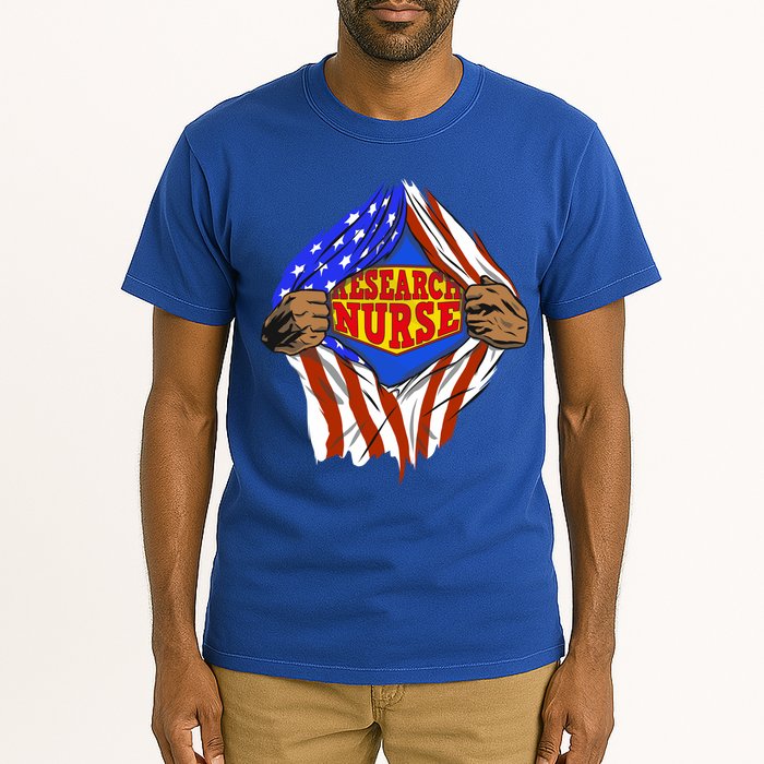 Funny Super Research Nurse Hero Job Funny Gift Tall T-Shirt
