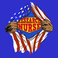 Funny Super Research Nurse Hero Job Funny Gift Poster