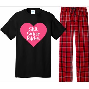 Funny Sobriety Recovery Aa Na Gift Still Sober Bitches Meaningful Gift Pajama Set