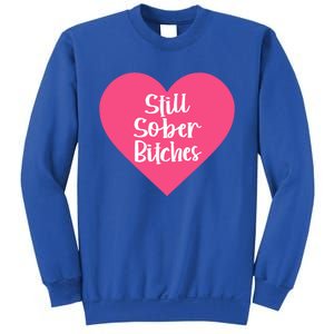 Funny Sobriety Recovery Aa Na Gift Still Sober Bitches Meaningful Gift Sweatshirt