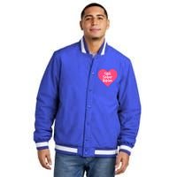 Funny Sobriety Recovery Aa Na Gift Still Sober Bitches Meaningful Gift Insulated Varsity Jacket