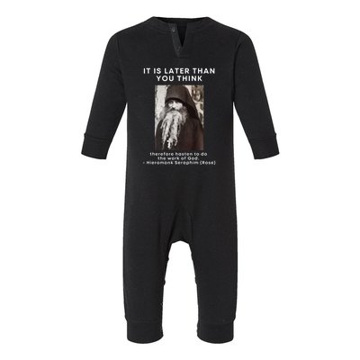 Fr Seraphim Rose Eastern Orthodox Christian Infant Fleece One Piece