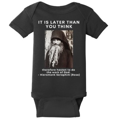 Fr Seraphim Rose Eastern Orthodox Christian Baby Bodysuit