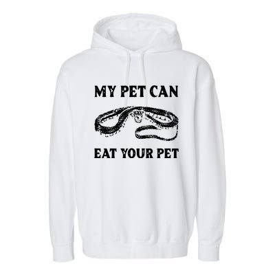 Funny Snake Reptile Lover Men Women Boy Girl Cobra Python Garment-Dyed Fleece Hoodie