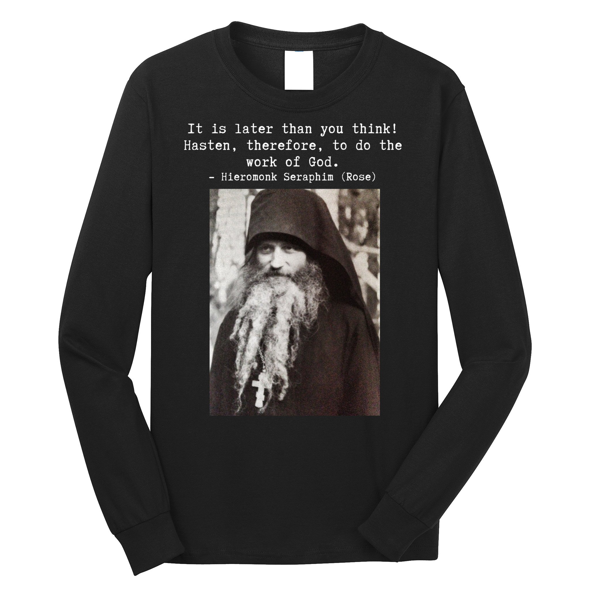 Father Seraphim Rose Orthodox Gift Long Sleeve Shirt
