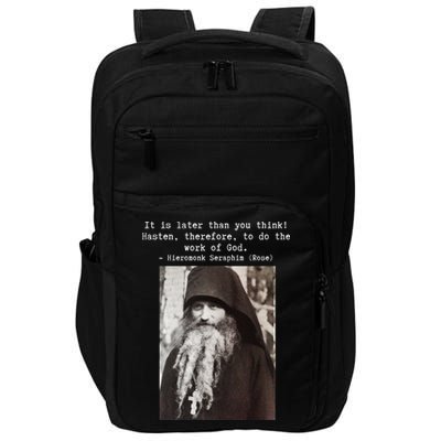 Father Seraphim Rose Orthodox Gift Impact Tech Backpack