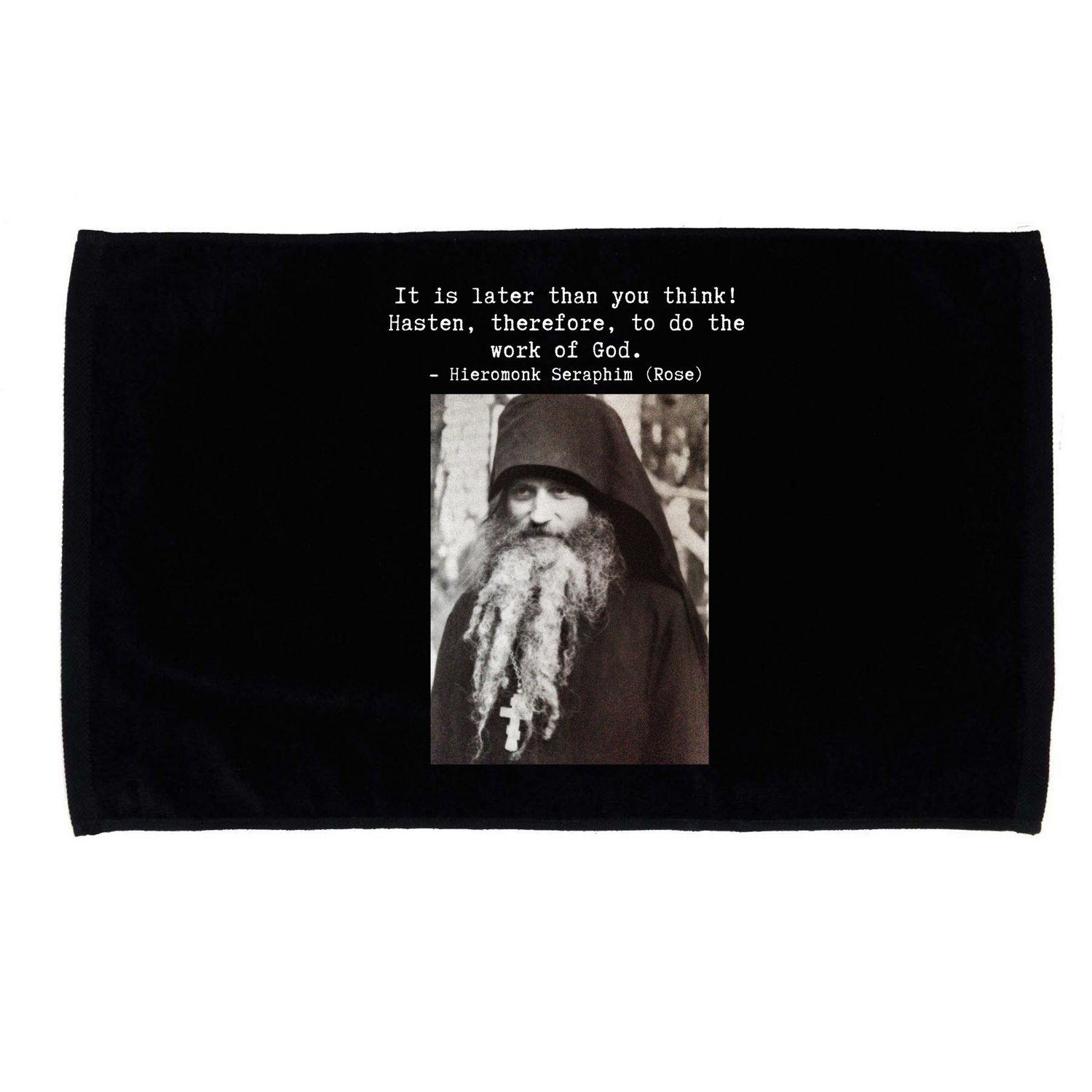Father Seraphim Rose Orthodox Gift Microfiber Hand Towel