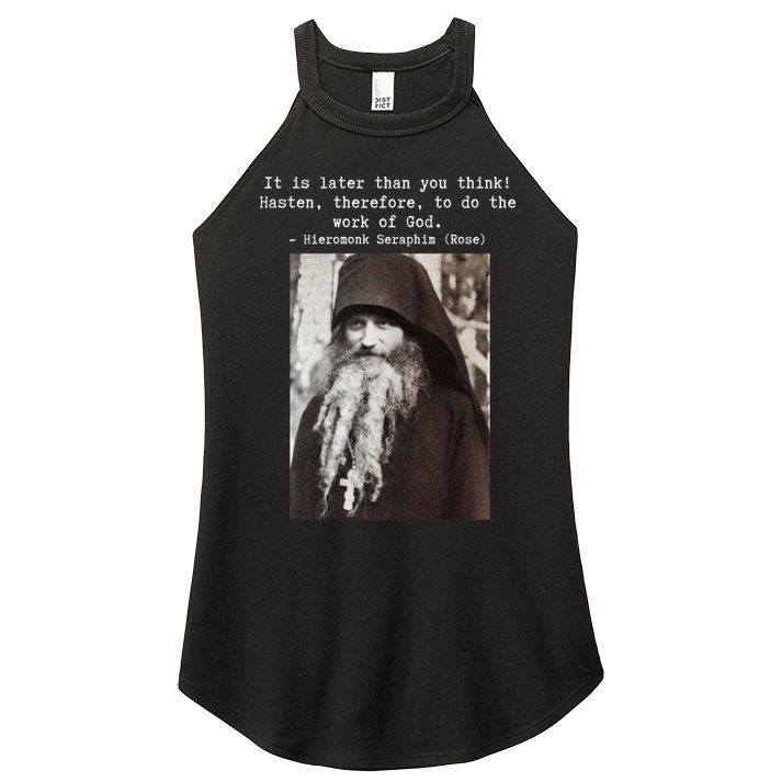 Father Seraphim Rose Orthodox Gift Women's Perfect Tri Rocker Tank