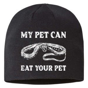 Funny Snake Reptile Lover Men Women Boy Girl Cobra Python Sustainable Beanie