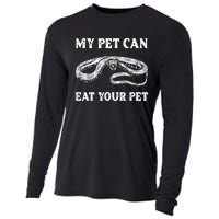 Funny Snake Reptile Lover Men Women Boy Girl Cobra Python Cooling Performance Long Sleeve Crew