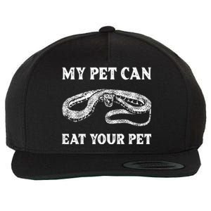 Funny Snake Reptile Lover Men Women Boy Girl Cobra Python Wool Snapback Cap