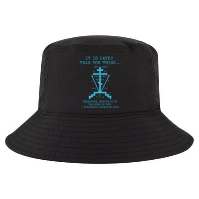 Fr Seraphim Rose Eastern Orthodox Christian Cross Cool Comfort Performance Bucket Hat