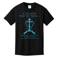 Fr Seraphim Rose Eastern Orthodox Christian Cross Kids T-Shirt