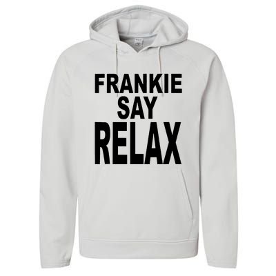 Frankie Say Relax Funny 80S Music Performance Fleece Hoodie