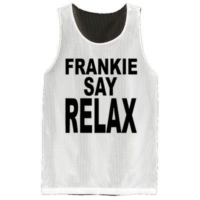 Frankie Say Relax Funny 80S Music Mesh Reversible Basketball Jersey Tank