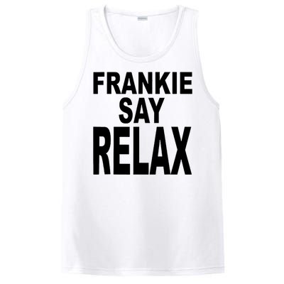 Frankie Say Relax Funny 80S Music PosiCharge Competitor Tank