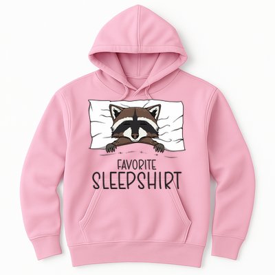 Favorite Sleepshirt Racoon Napping Raccoon Pajama Hoodie