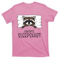 Favorite Sleepshirt Racoon Napping Raccoon Pajama T-Shirt