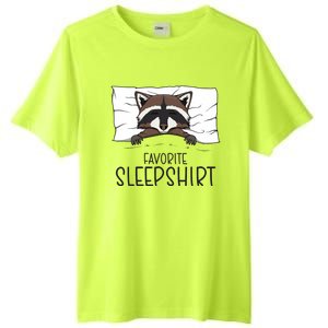 Favorite Sleepshirt Racoon Napping Raccoon Pajama Tall Fusion ChromaSoft Performance T-Shirt