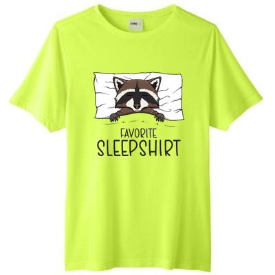 Favorite Sleepshirt Racoon Napping Raccoon Pajama Tall Fusion ChromaSoft Performance T-Shirt