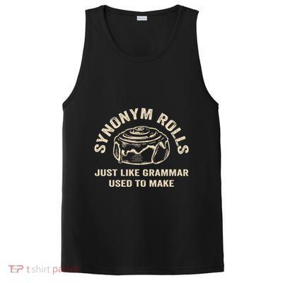 Funny Synonym Rolls Joke Cinnamon Rolls Grammar Pun Teacher PosiCharge Competitor Tank