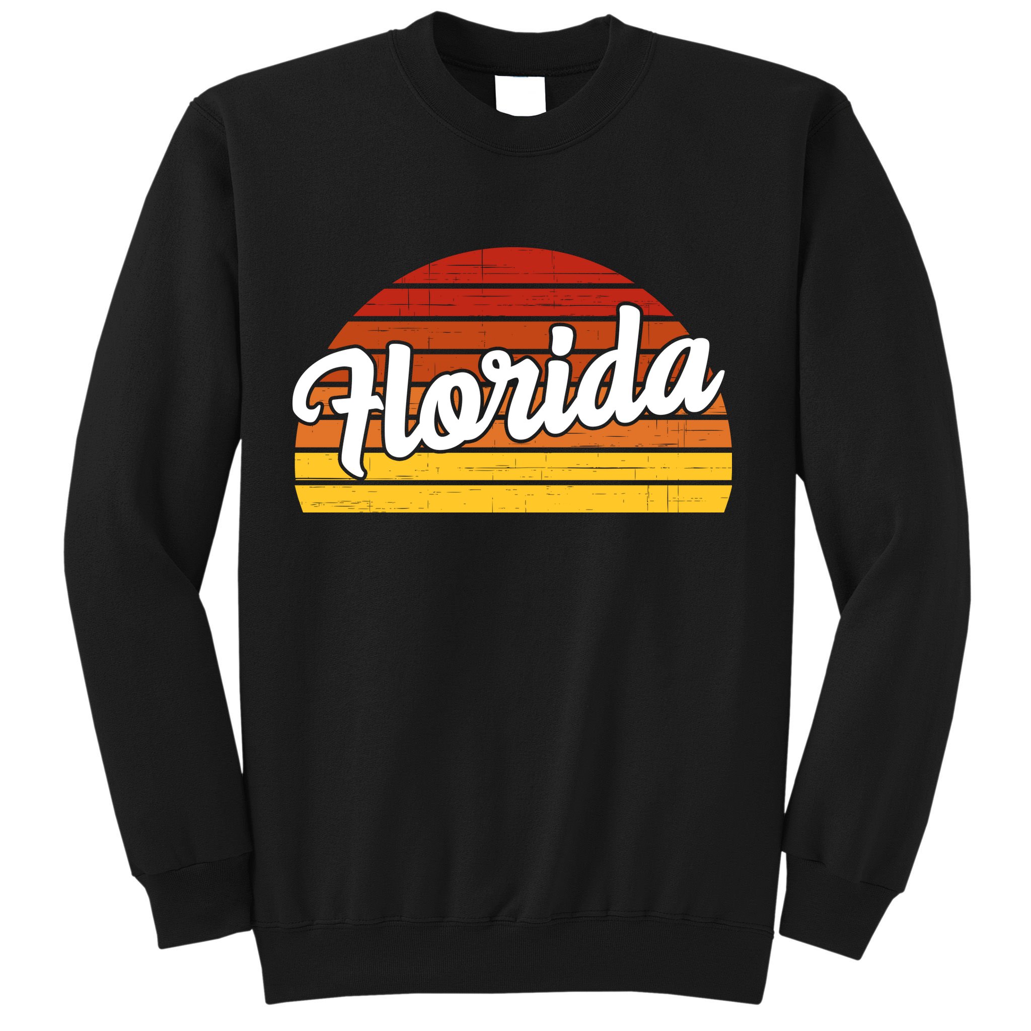 Florida Sunset Retro Vintage Sweatshirt