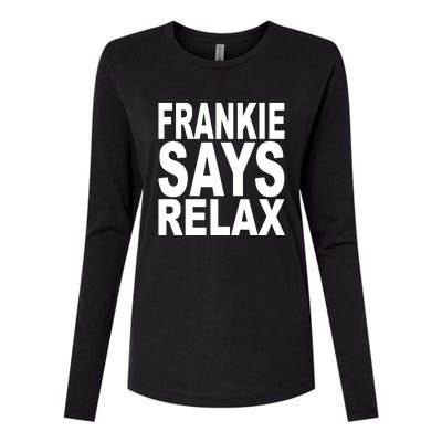 FRANKIE SAYS RELAX Womens Cotton Relaxed Long Sleeve T-Shirt