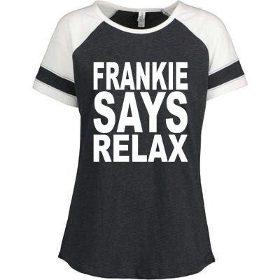 FRANKIE SAYS RELAX Enza Ladies Jersey Colorblock Tee