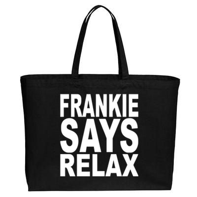 FRANKIE SAYS RELAX Cotton Canvas Jumbo Tote