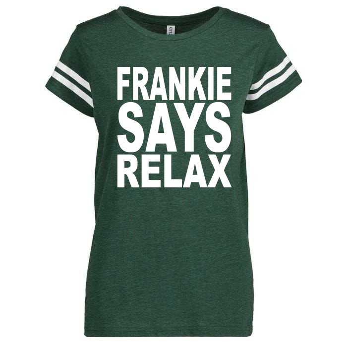 FRANKIE SAYS RELAX Enza Ladies Jersey Football T-Shirt