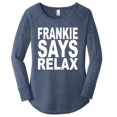 FRANKIE SAYS RELAX Women's Perfect Tri Tunic Long Sleeve Shirt