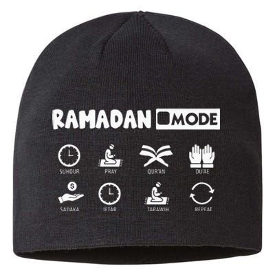 Fasting Salat Ramadan Mode Mubarak Kareem Sustainable Beanie