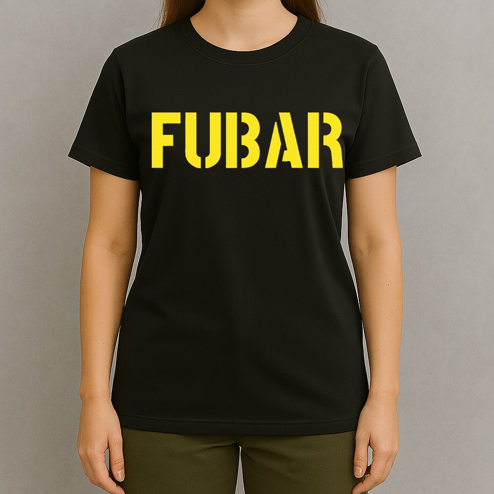 FUBAR SNAFU RTFM JFGI  For Funny Acronyms T-Shirt
