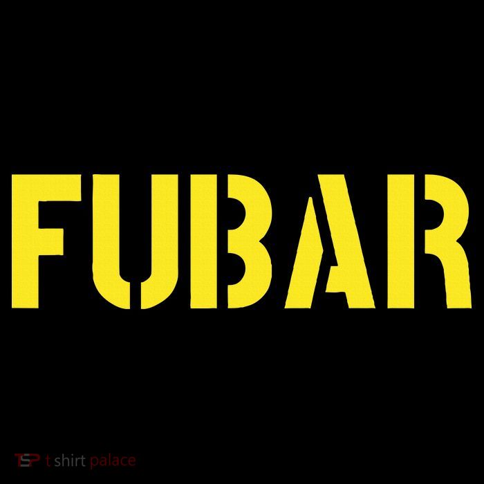 FUBAR SNAFU RTFM JFGI  For Funny Acronyms Drawstring Bag