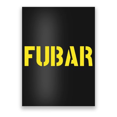FUBAR SNAFU RTFM JFGI  For Funny Acronyms Poster