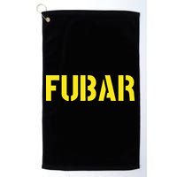 FUBAR SNAFU RTFM JFGI  For Funny Acronyms Golf Towel
