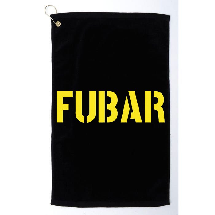 FUBAR SNAFU RTFM JFGI  For Funny Acronyms Golf Towel