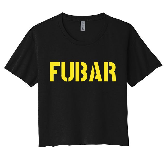 FUBAR SNAFU RTFM JFGI  For Funny Acronyms Crop Top