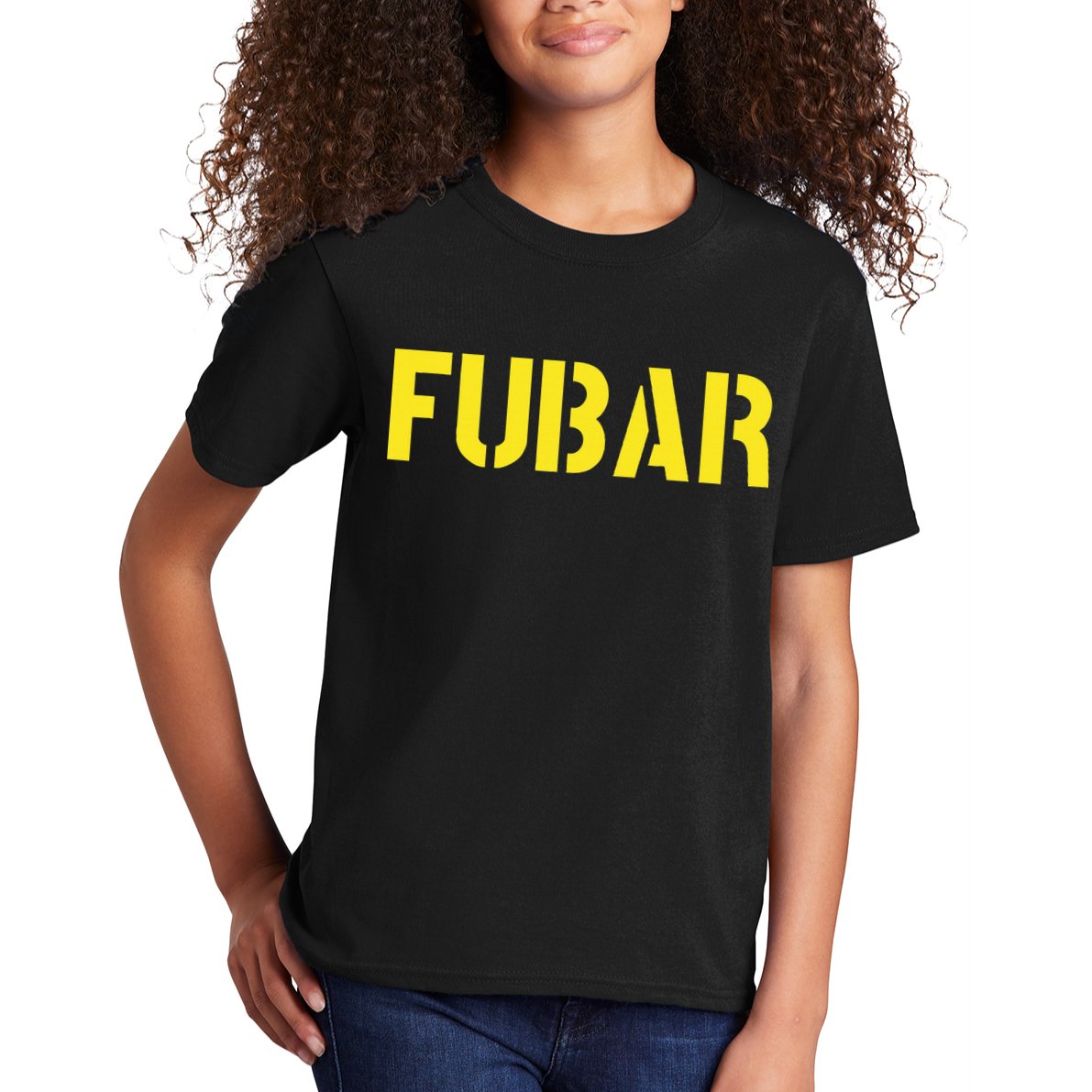 FUBAR SNAFU RTFM JFGI  For Funny Acronyms Kids T-Shirt