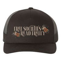 Free Societies Read Freely Read Banned Books Librarians Yupoong Adult 5-Panel Trucker Hat