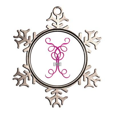 Feminist Strong Rights Flourish Graphic Shape Body Gift Metallic Star Ornament