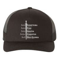 Five Solas Reformed Christian Yupoong Adult 5-Panel Trucker Hat