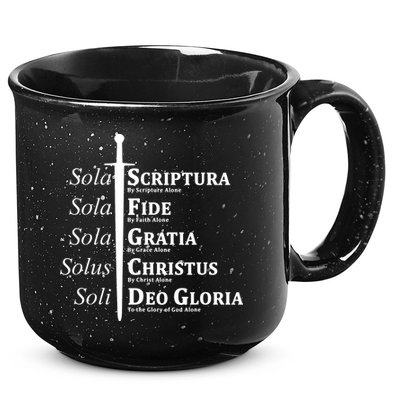 Five Solas Reformed Christian 15oz Campfire Ceramic Mug