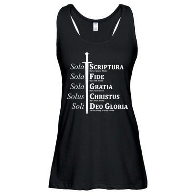 Five Solas Reformed Christian Ladies Essential Flowy Tank