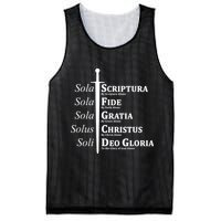 Five Solas Reformed Christian Mesh Reversible Basketball Jersey Tank